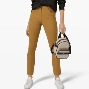 City Sleek 5-pocket Pant 7/8 in Spiced Bronze size 4